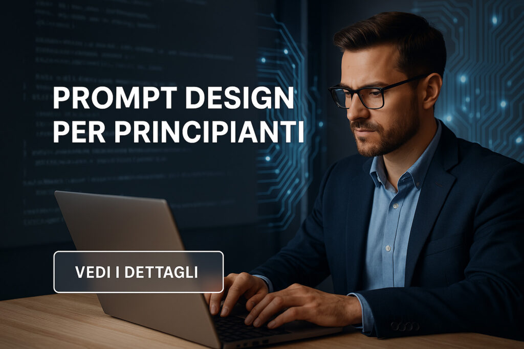 formazione professionale AI corso prompt design per principianti web